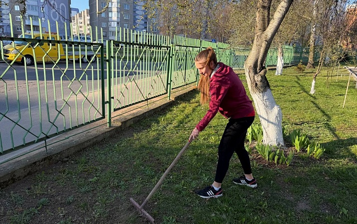 В гостинице «Турист» прошел республиканский субботник